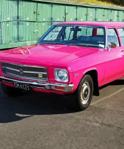 Pink Holden HQ Kingswood Diamond Painting