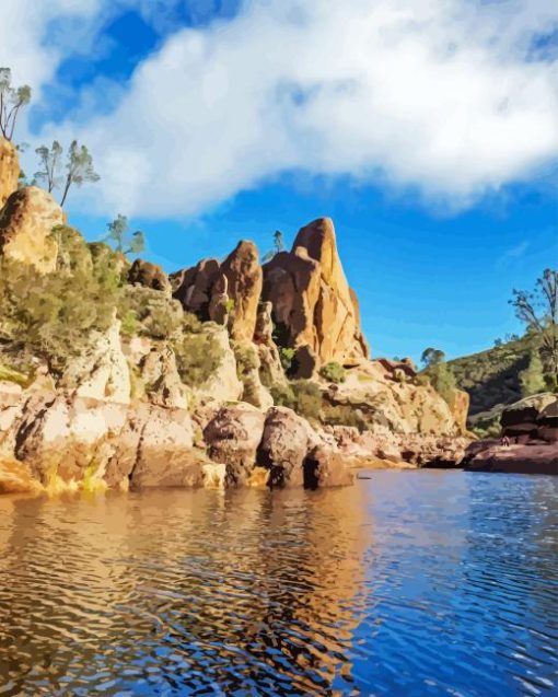 Pinnacles National Park California Diamond Painting