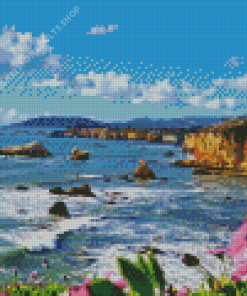 Pismo Beach Landscape Diamond Painting