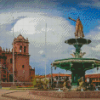 Plaza De Armas Cusco Peru Diamond Painting