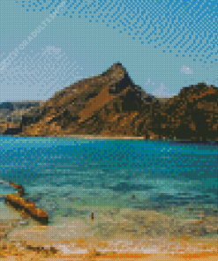 Porto Santo Island In Portugal Diamond Painting