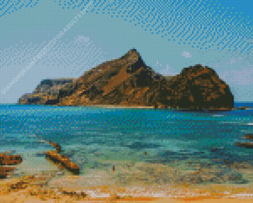 Porto Santo Island In Portugal Diamond Painting