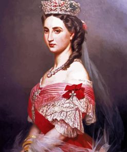 Portrait of Charlotte of Belgium Diamond Painting