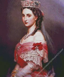 Portrait of Charlotte of Belgium Diamond Painting