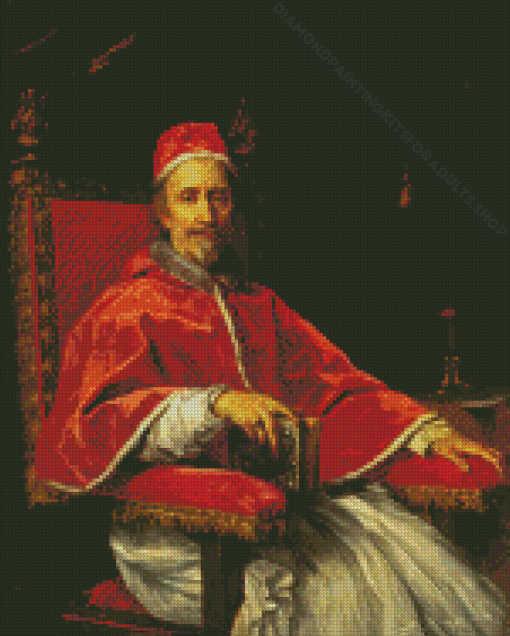 Portrait of Pope Clement IX Diamond Painting