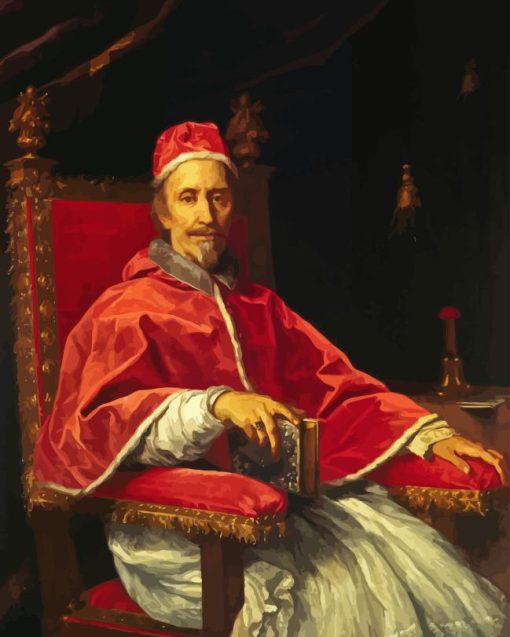 Portrait of Pope Clement IX Diamond Painting