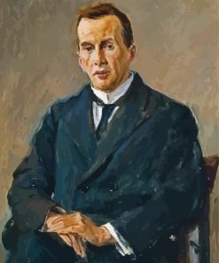 Professor Richard Cassirer by Max Liebermann Diamond Painting