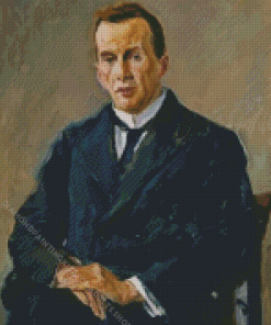 Professor Richard Cassirer by Max Liebermann Diamond Painting