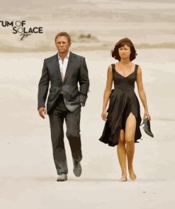 Quantum of Solace Movie Diamond Painting