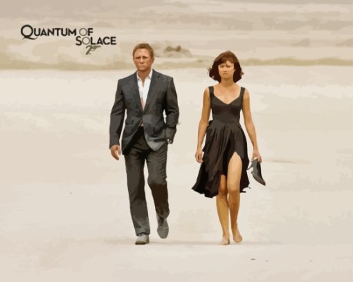 Quantum of Solace Movie Diamond Painting