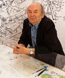 Quentin Blake English Cartoonist Diamond Painting