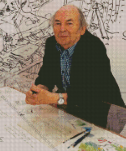 Quentin Blake English Cartoonist Diamond Painting