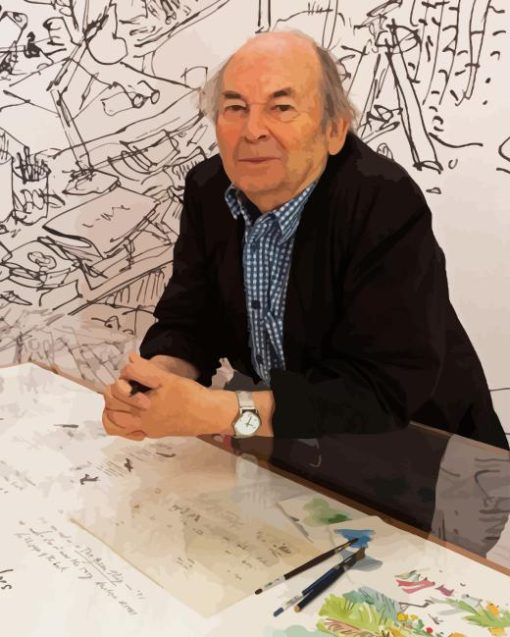 Quentin Blake English Cartoonist Diamond Painting