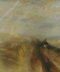 Rain Steam and Speed The Great Western Railway Diamond Painting