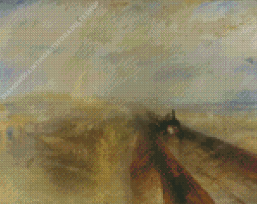 Rain Steam and Speed The Great Western Railway Diamond Painting