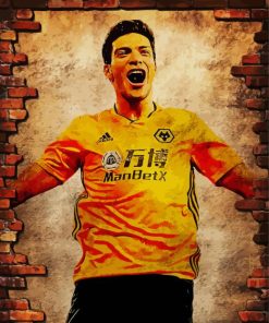 Raul Jimenez Player Diamond Painting