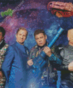 Red Dwarf Characters Diamond Painting