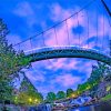 Reedy River Bridge In Greenville Diamond Painting