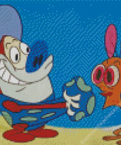 Ren And Stimpy Diamond Painting