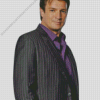 Richard Castle Tv Series Character Diamond Painting