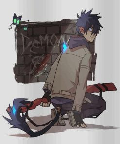 Rin Okumura Character Art Diamond Painting