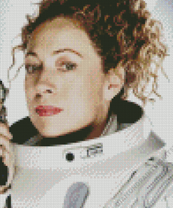 River Song Doctor Who Diamond Painting