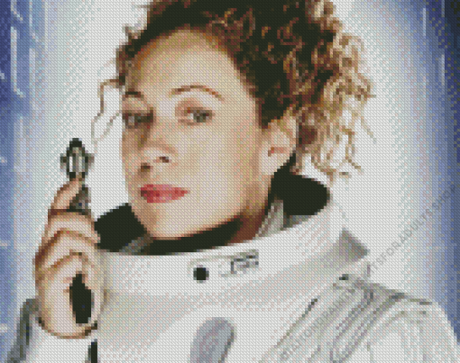 River Song Doctor Who Diamond Painting