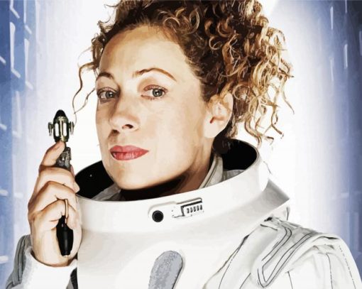 River Song Doctor Who Diamond Painting