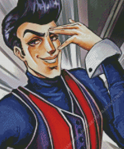 Robbie Rotten Hero Diamond Painting