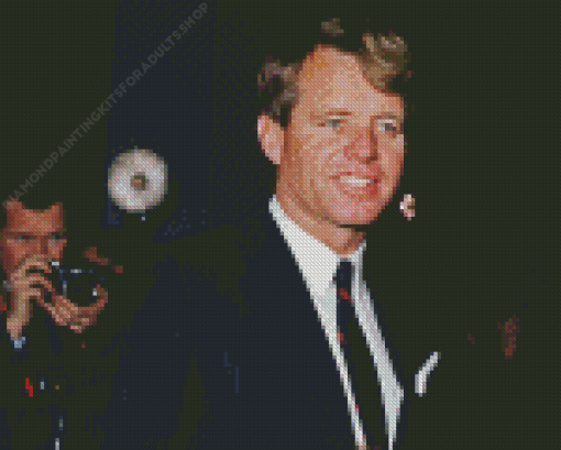 Robert F Kennedy Diamond Painting