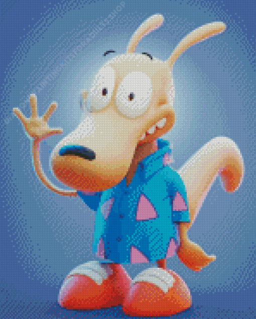 Rocko Illustration Diamond Painting