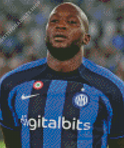 Romelu Lukaku Diamond Painting