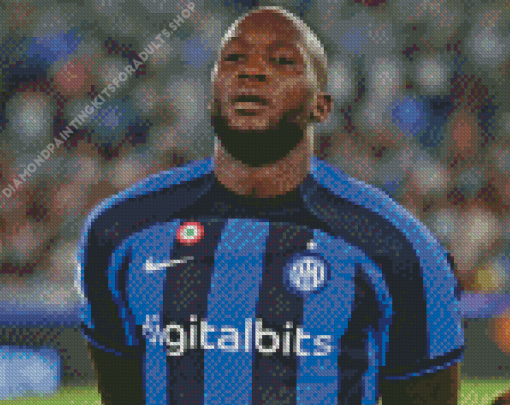 Romelu Lukaku Diamond Painting