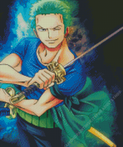 Roronoa Zoro Diamond Painting