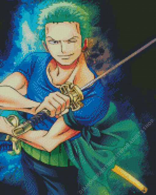 Roronoa Zoro Diamond Painting