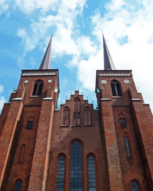 Roskilde Cathedral Diamond Painting