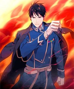 Roy Mustang Character Diamond Painting