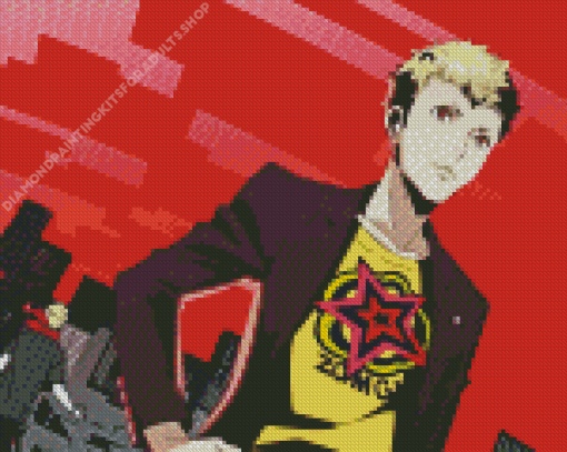 Ryuji Sakamoto Game Character Diamond Painting