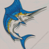 Sailfish Fish Art Diamond Painting