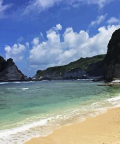 Saipan Beach Diamond Painting