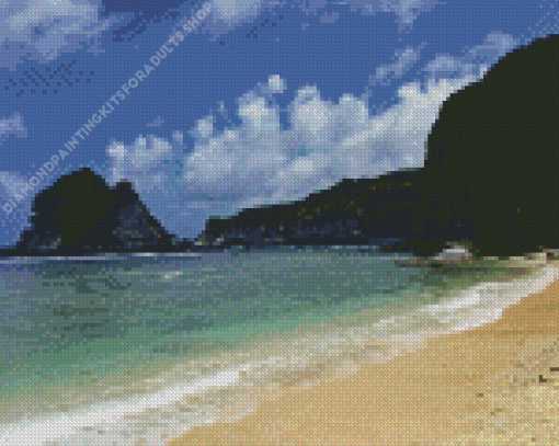 Saipan Beach Diamond Painting