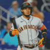 San Francisco Giants Baseballer Diamond Painting