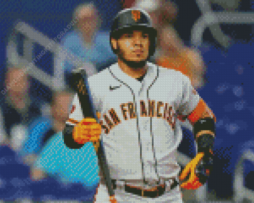 San Francisco Giants Baseballer Diamond Painting