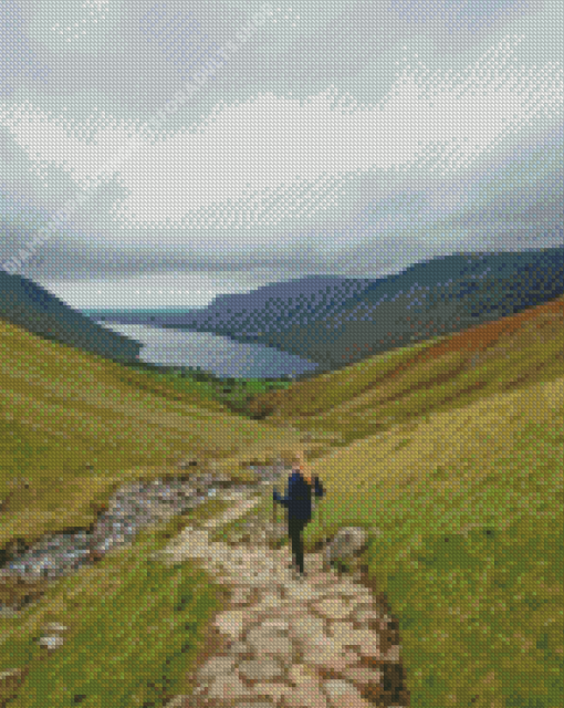 Scafell Pike Mountain Diamond Painting