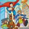 Scooby Doo And Superman Diamond Painting