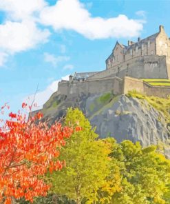 Scotland Edinburgh Castle Diamond Painting