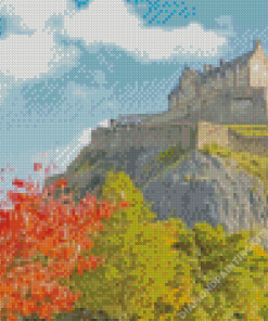 Scotland Edinburgh Castle Diamond Painting