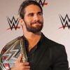 Seth Rollins With WWE Belt Diamond Painting