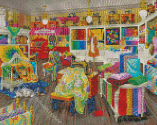 Sewing Shop Diamond Painting