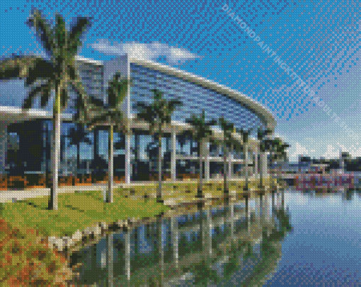 Shalala Student Center university of Miami Diamond Painting